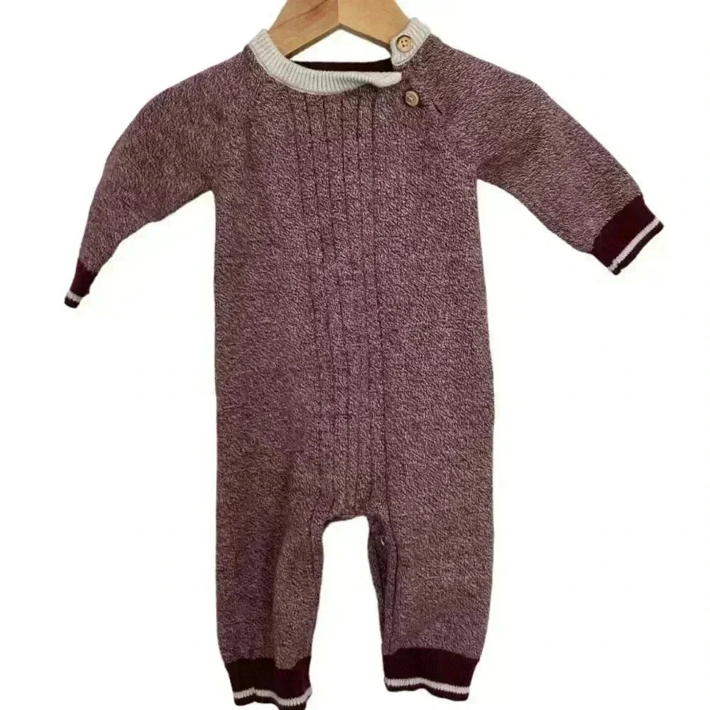Cat & Jack knit sweater romper